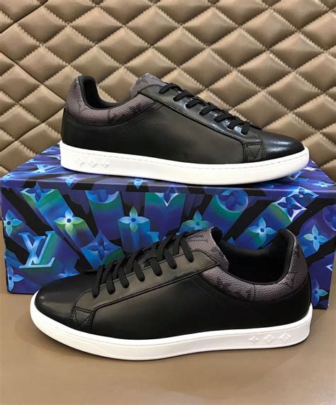 lv luxembourg sneaker black|louis vuitton Lv trainers.